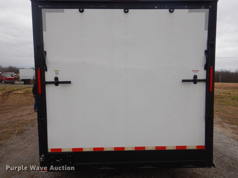 image for item HX9062 2019 Freedom Trailers enclosed cargo trailer