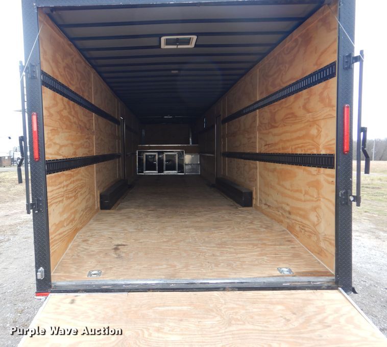 image for item HX9062 2019 Freedom Trailers enclosed cargo trailer