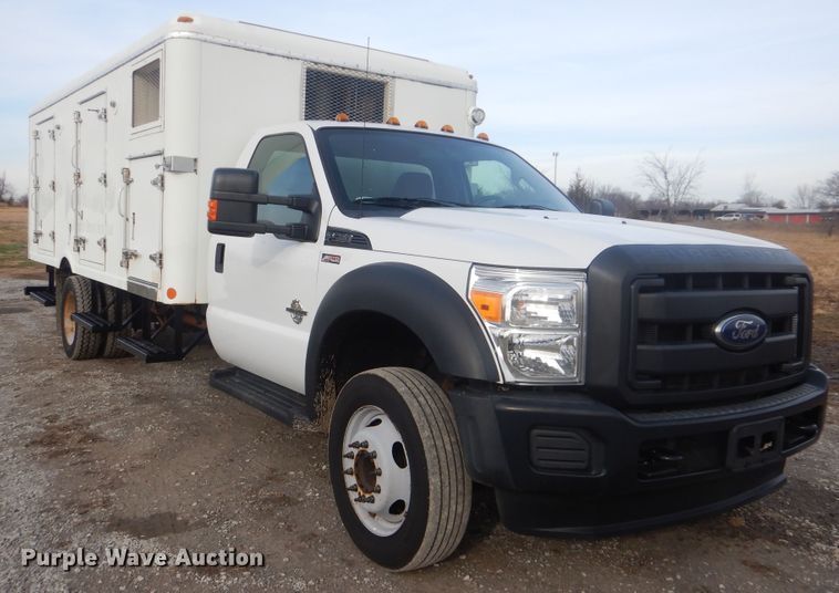 image for item HX9072 2015 Ford F550 Super Duty  refrigerated truck