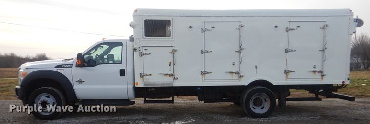 image for item HX9072 2015 Ford F550 Super Duty  refrigerated truck
