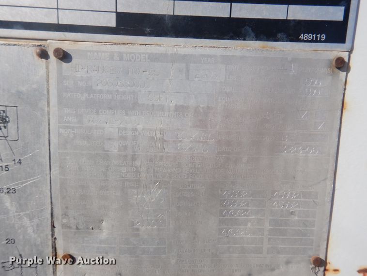 image for item DJ4906 2007 International 4300  bucket truck