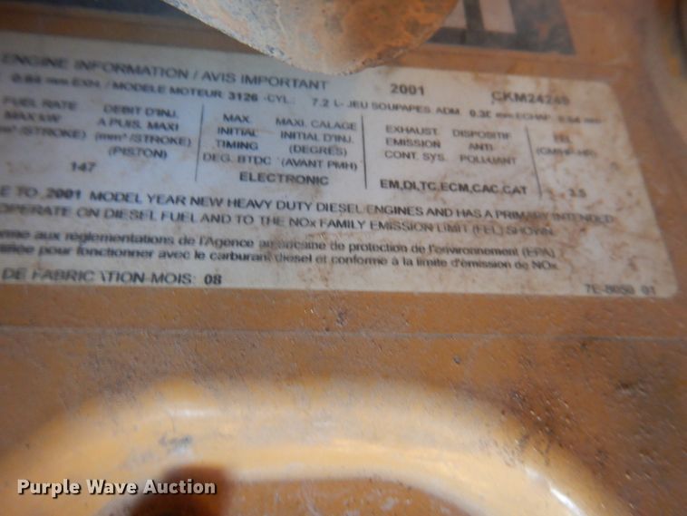 image for item DJ4909 2002 Ford F750 Super Duty  Pressure digger derrick truck