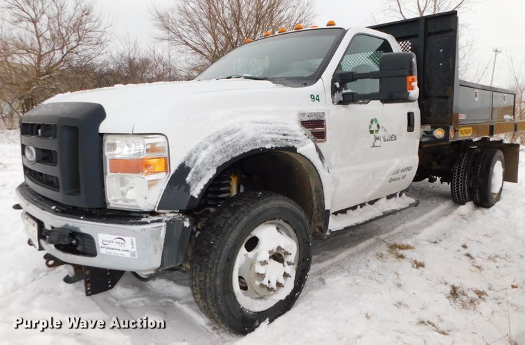 image for item DJ5897 2009 Ford F450 Super Duty XL  flatbed truck