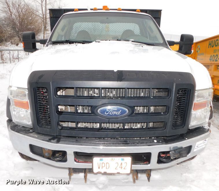 image for item DJ5897 2009 Ford F450 Super Duty XL  flatbed truck