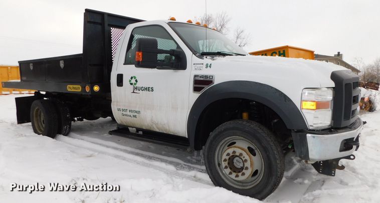 image for item DJ5897 2009 Ford F450 Super Duty XL  flatbed truck