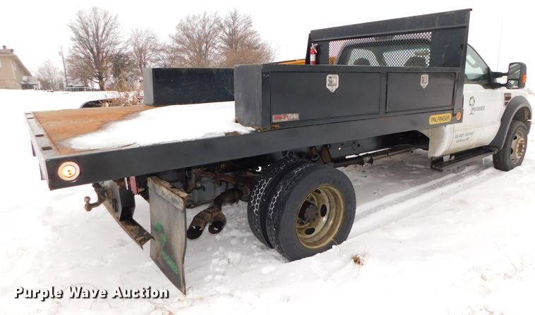 image for item DJ5897 2009 Ford F450 Super Duty XL  flatbed truck