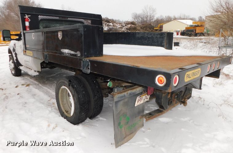 image for item DJ5897 2009 Ford F450 Super Duty XL  flatbed truck