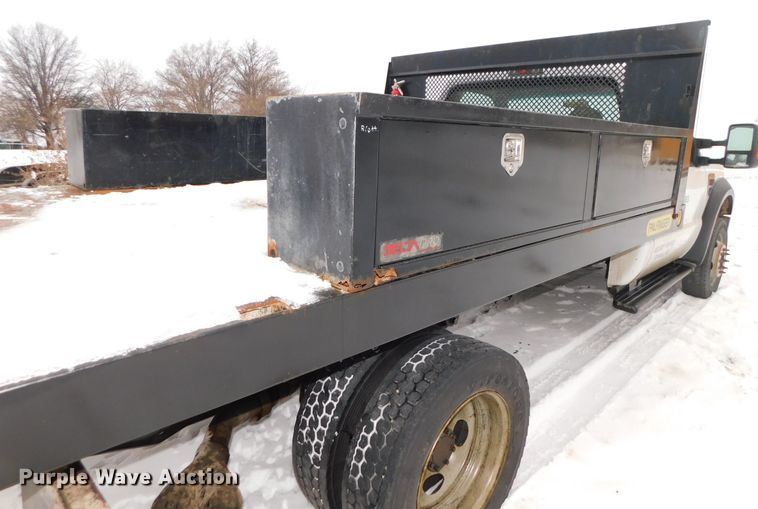 image for item DJ5897 2009 Ford F450 Super Duty XL  flatbed truck