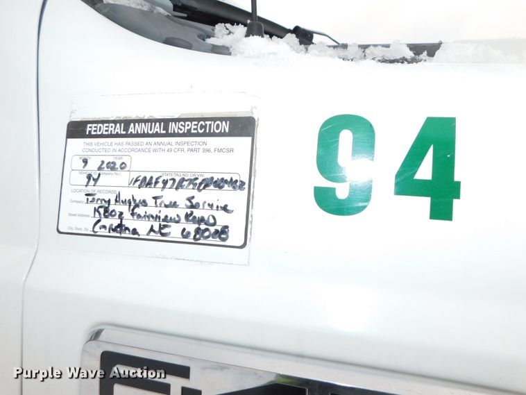 image for item DJ5897 2009 Ford F450 Super Duty XL  flatbed truck