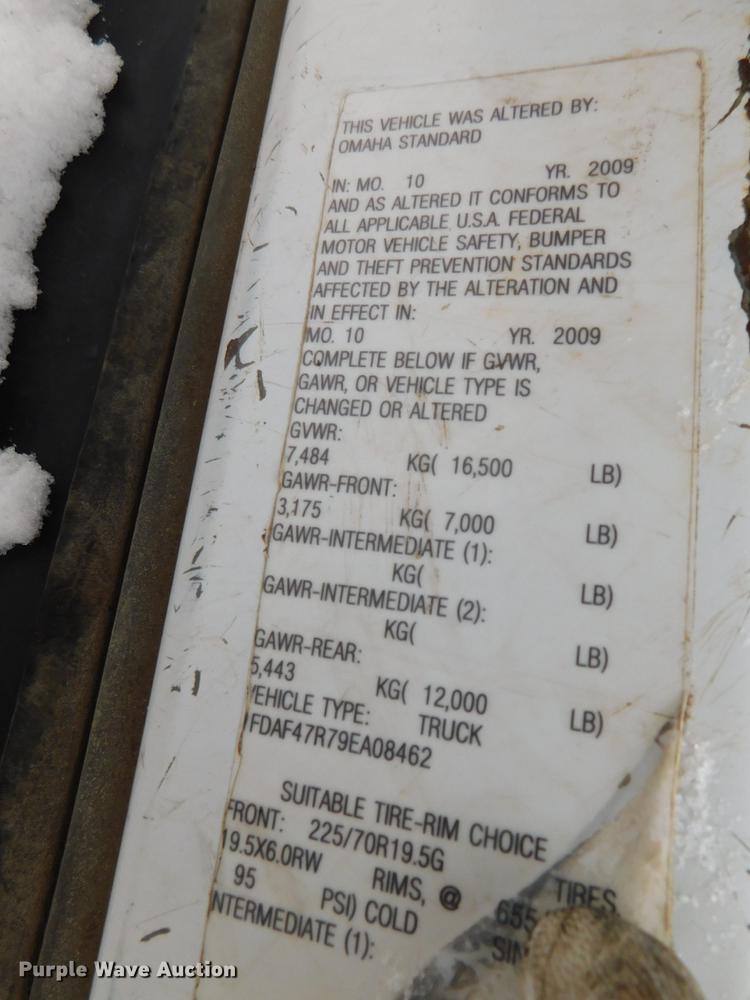 image for item DJ5897 2009 Ford F450 Super Duty XL  flatbed truck