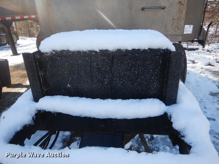 image for item DJ8575 1996 Leach end dump pup trailer