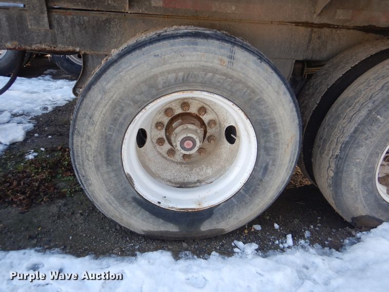 image for item DJ8575 1996 Leach end dump pup trailer