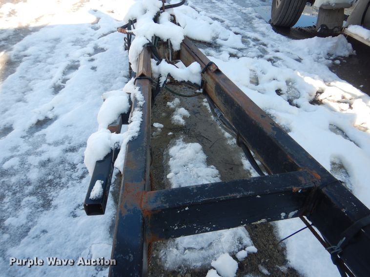 image for item DJ8575 1996 Leach end dump pup trailer