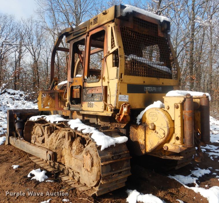 image for item DJ8577 1983 Caterpillar D6D  dozer