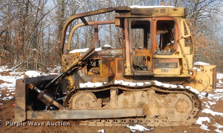 image for item DJ8577 1983 Caterpillar D6D  dozer