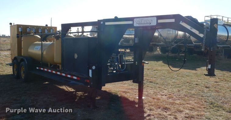 image for item DJ8819 2005 Sage flatbed trailer with pneumatic service system