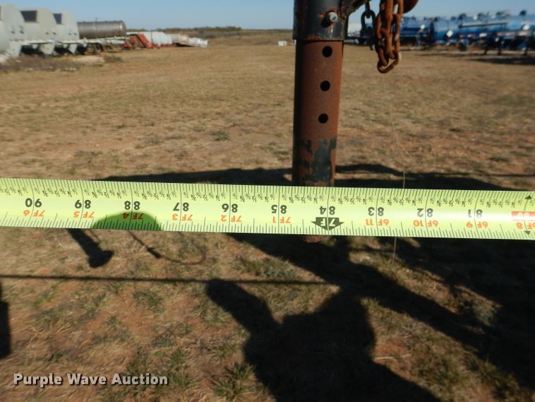 image for item DJ8819 2005 Sage flatbed trailer with pneumatic service system