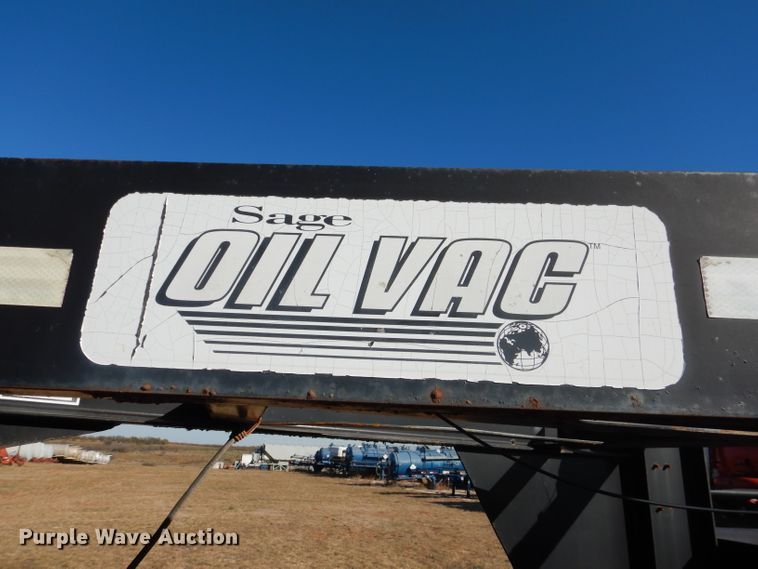 image for item DJ8819 2005 Sage flatbed trailer with pneumatic service system