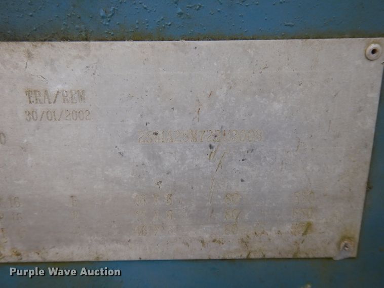 image for item DL2537 2002 Erin Starscreener 200A  screen