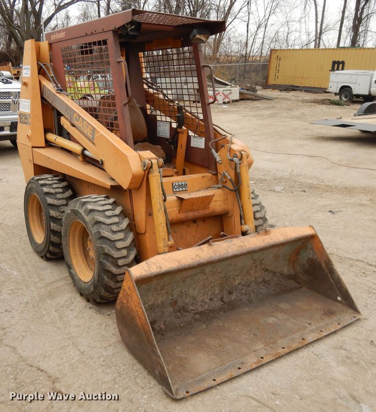 image for item DL2539 1989 Case 1835C  skid steer loader