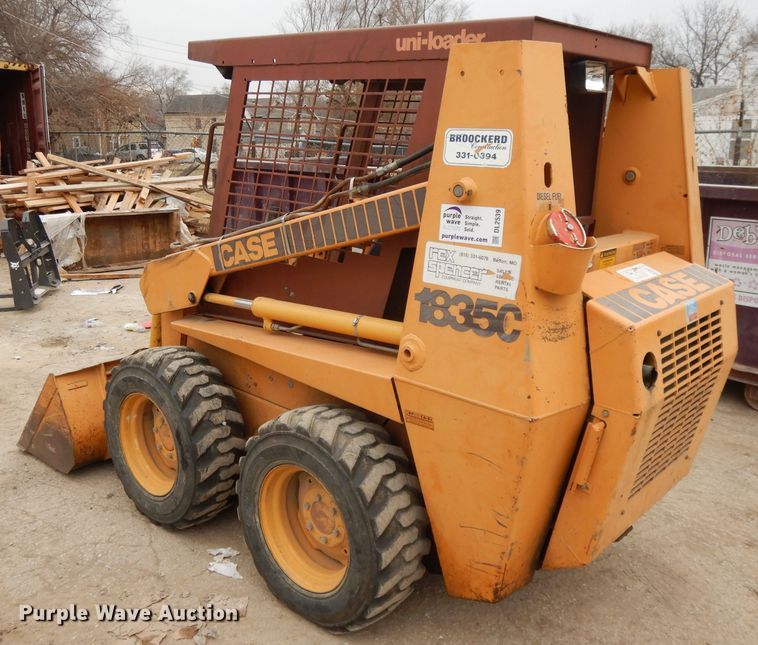 image for item DL2539 1989 Case 1835C  skid steer loader