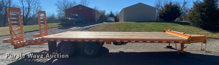 image for item EL9620 2018 Kauffman equipment trailer