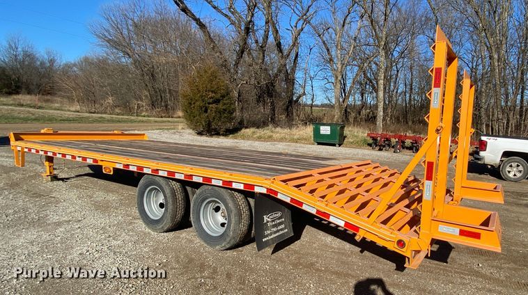image for item EL9620 2018 Kauffman equipment trailer
