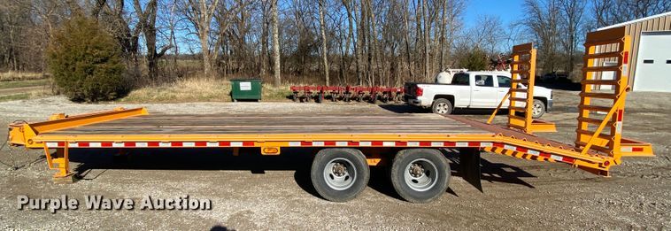 image for item EL9620 2018 Kauffman equipment trailer