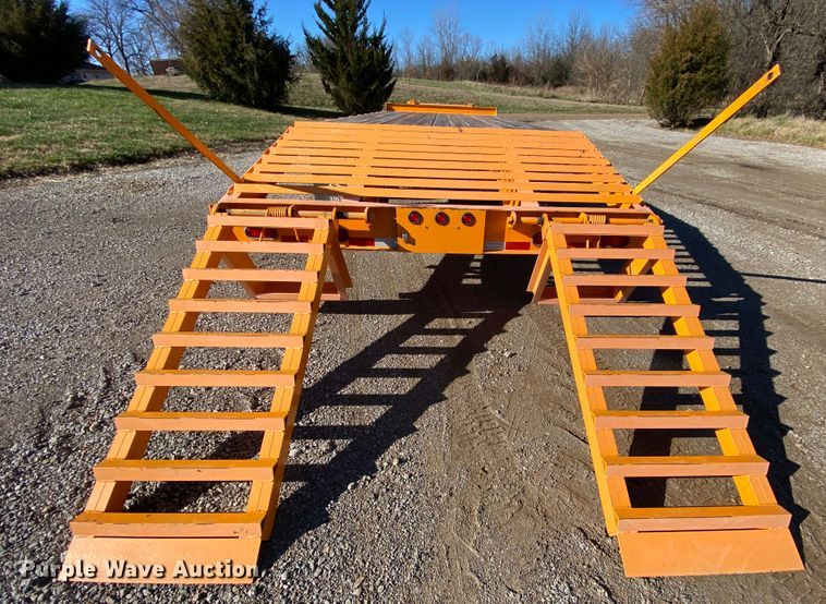image for item EL9620 2018 Kauffman equipment trailer