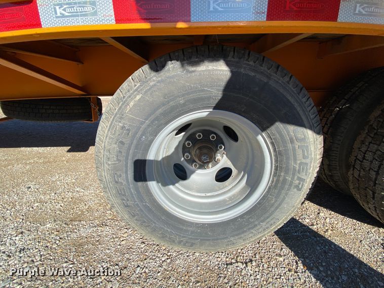 image for item EL9620 2018 Kauffman equipment trailer