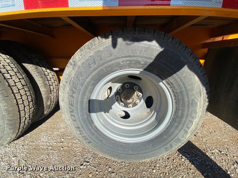 image for item EL9620 2018 Kauffman equipment trailer