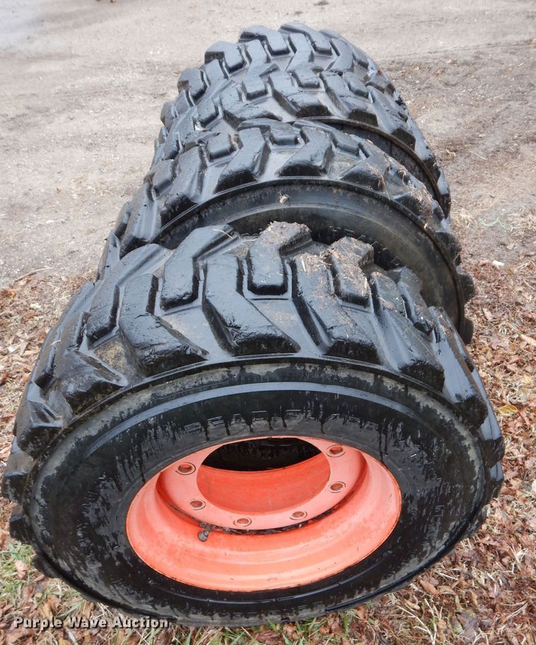 image for item GK9643 (4) 12-16.5 tires and wheels