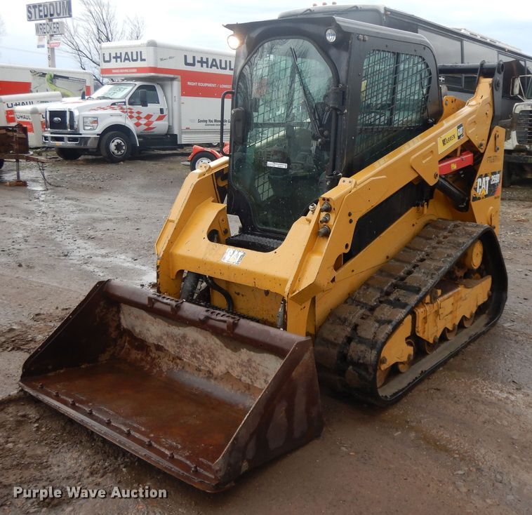 image for item GK9674 2016 Caterpillar 259D  tracked skid steer loader