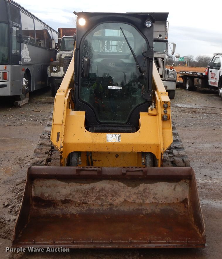 image for item GK9674 2016 Caterpillar 259D  tracked skid steer loader