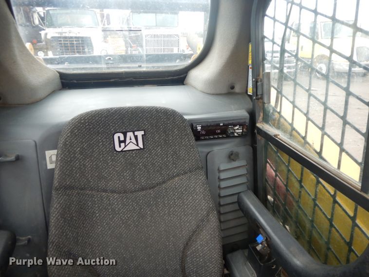 image for item GK9674 2016 Caterpillar 259D  tracked skid steer loader