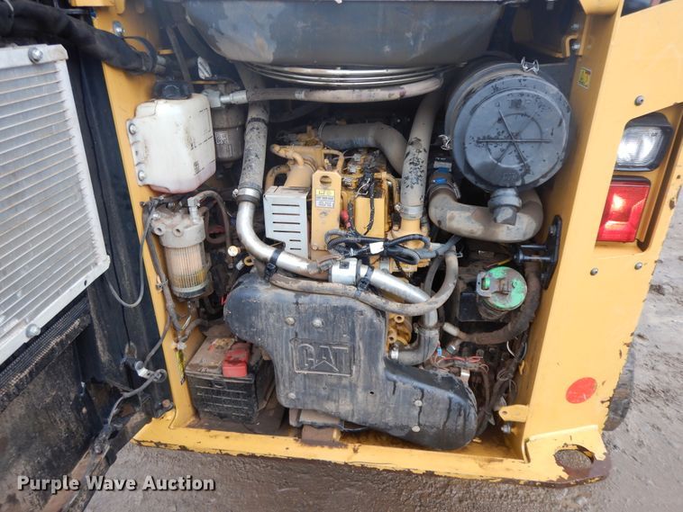 image for item GK9674 2016 Caterpillar 259D  tracked skid steer loader