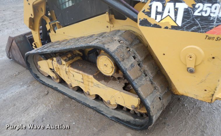image for item GK9674 2016 Caterpillar 259D  tracked skid steer loader