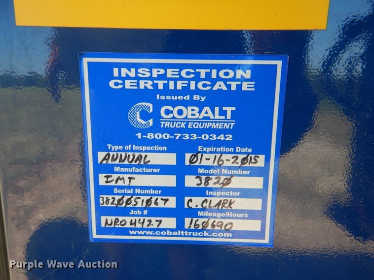 image for item GM9147 2005 Ford F550 Super Duty XL  utility truck with crane