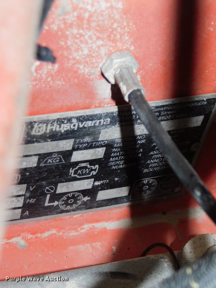 image for item GQ9917 Concrete saw