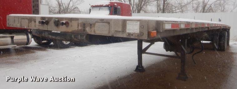 image for item HG9750 1994 Transcraft Eagle flatbed trailer