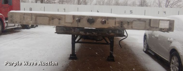 image for item HG9750 1994 Transcraft Eagle flatbed trailer