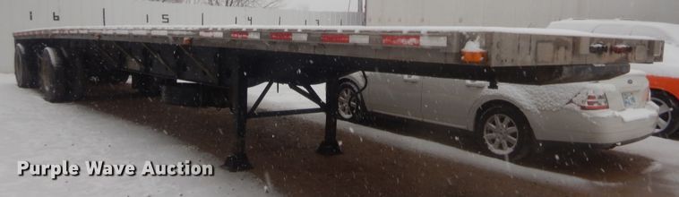 image for item HG9750 1994 Transcraft Eagle flatbed trailer