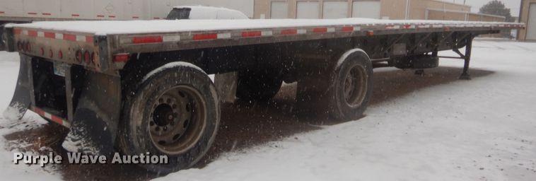 image for item HG9750 1994 Transcraft Eagle flatbed trailer