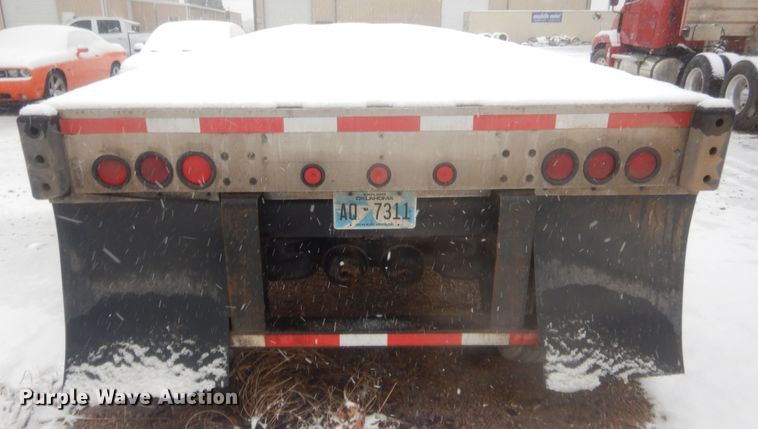 image for item HG9750 1994 Transcraft Eagle flatbed trailer