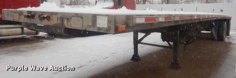 image for item HG9750 1994 Transcraft Eagle flatbed trailer