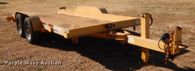 image for item HW9234 2005 Butler ETW2550 tilt deck equipment trailer