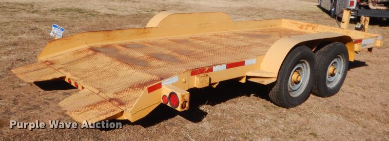 image for item HW9234 2005 Butler ETW2550 tilt deck equipment trailer