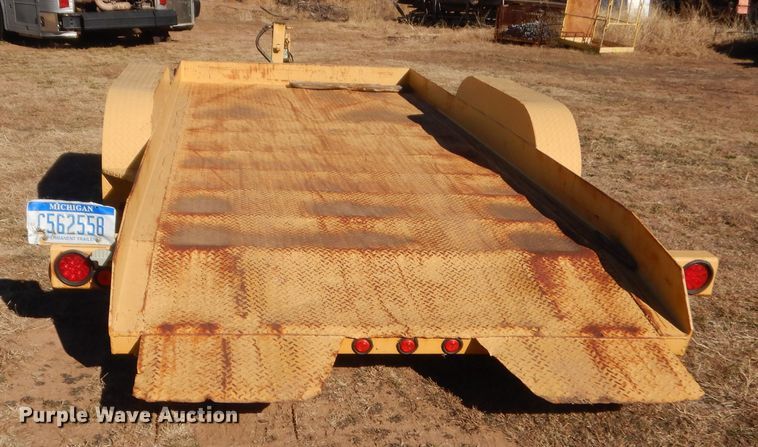 image for item HW9234 2005 Butler ETW2550 tilt deck equipment trailer