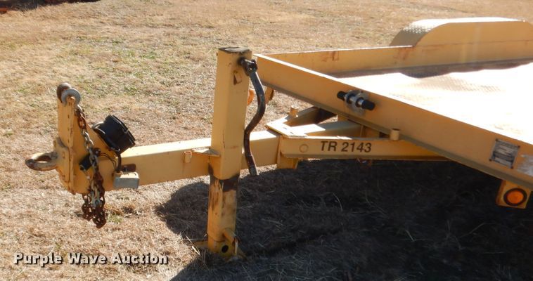 image for item HW9234 2005 Butler ETW2550 tilt deck equipment trailer