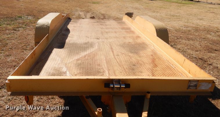 image for item HW9234 2005 Butler ETW2550 tilt deck equipment trailer